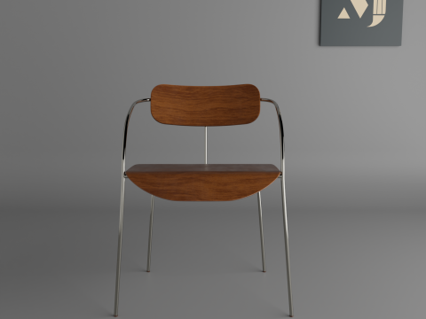 Wooden chair for home and officequality and beautiful chair for home and office 3D Model