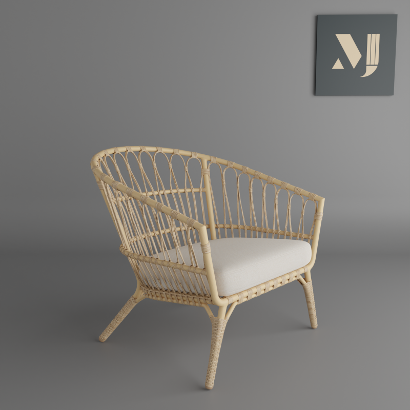 Basket chairquality and beautiful chair for home and office 3D Model .c4d .max .obj .3ds .fbx .stl .blend 