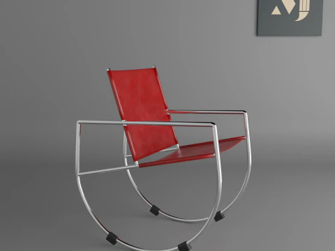 Nowoczesna jakość i piękne krzesło do domu i biura Model 3D