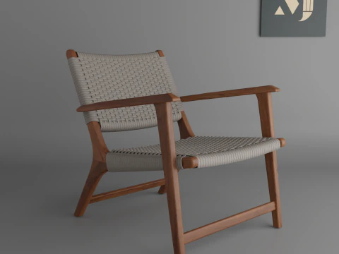 Beautiful and quality table and basket chair for homequality and beautiful chair for home and offic 3D Model
