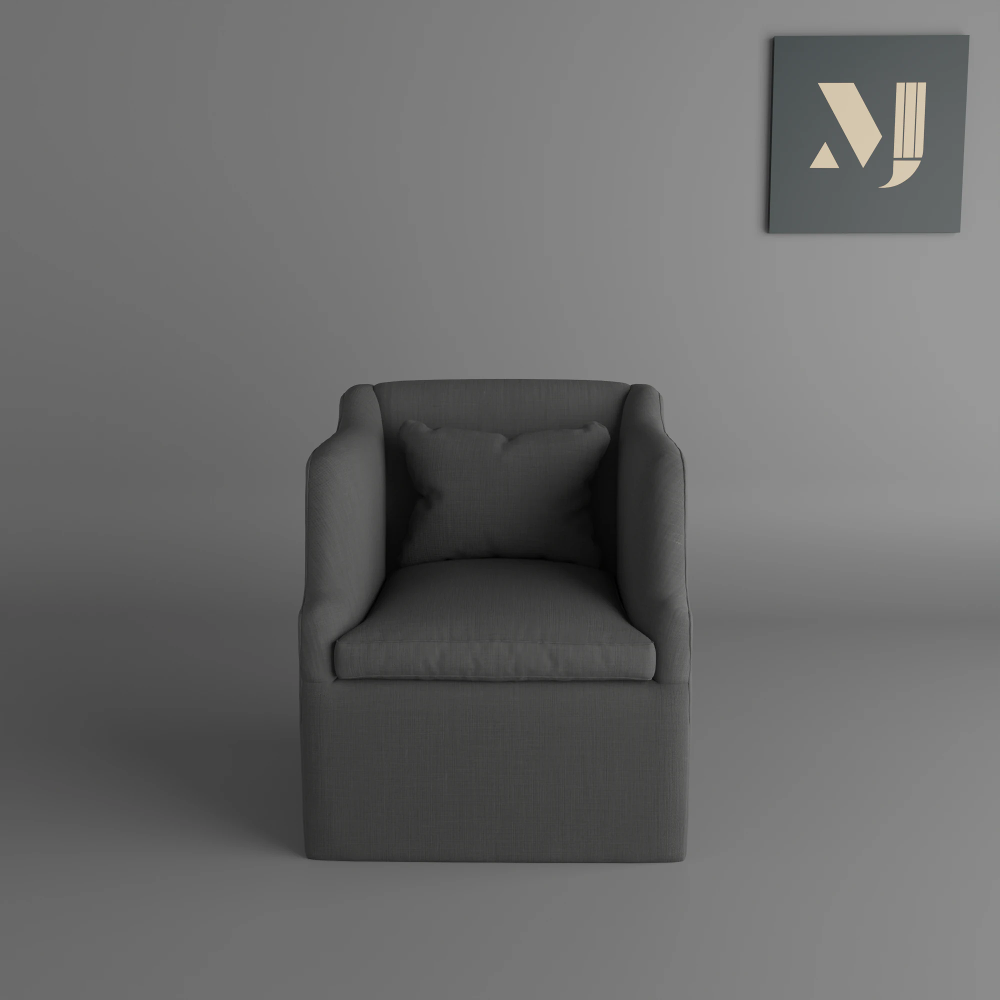 A beautiful sofa for rooms and officesquality and beautiful chair for home and office 3D Model .c4d .max .obj .3ds .fbx .stl .blend 