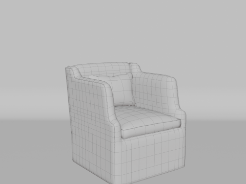 A beautiful sofa for rooms and officesquality and beautiful chair for home and office Modelo 3D