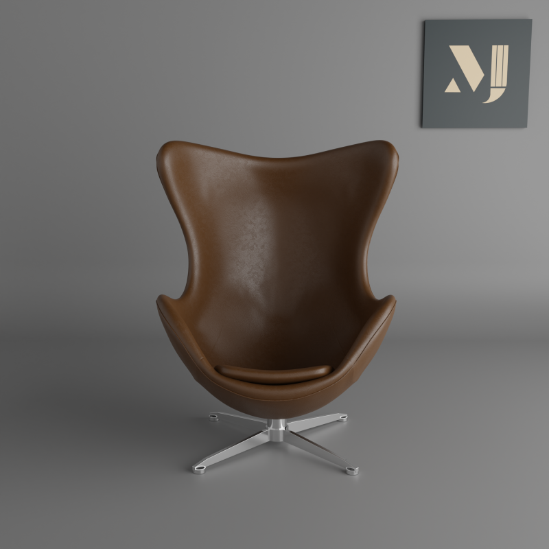 Leather sofa chairquality and beautiful chair for home and office Modelo 3D .c4d .max .obj .3ds .fbx .stl .blend 