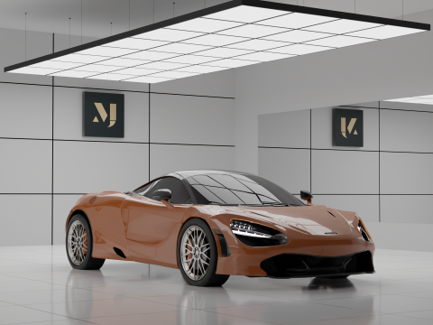 McLaren 720S Modelo de impresión 3D