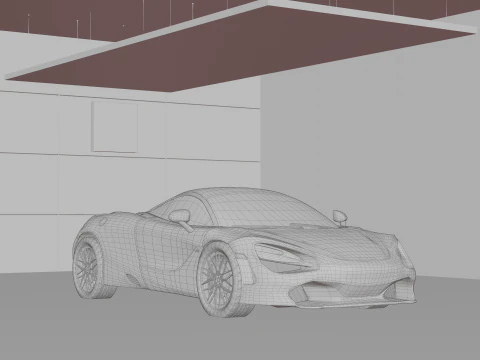 McLaren 720S 3D Print Model