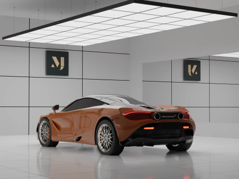 McLaren 720S 3D Print Model