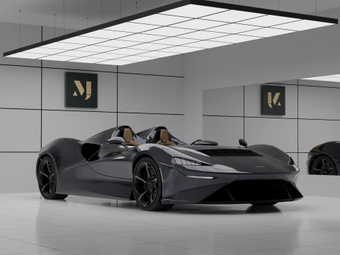 McLaren Elva car 3D Model