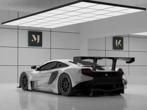 McLaren P1 car 3D Model