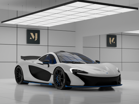 McLaren P1 MSO 3D Model