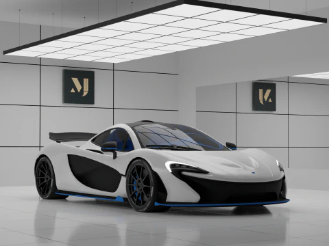 맥라렌 P1 MSO 3D 모델