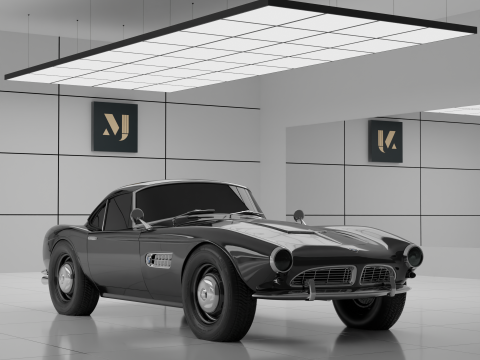 507 car 3D Model