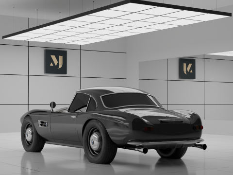 507 car Model 3D