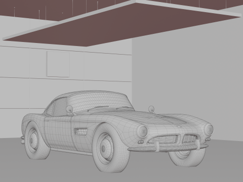 507 car Model 3D