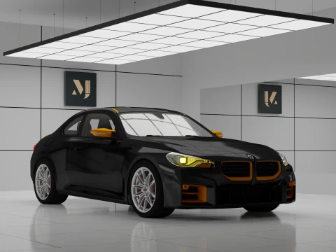 カーM2 3Dモデル