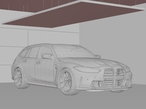 CAR M3 Model 3D
