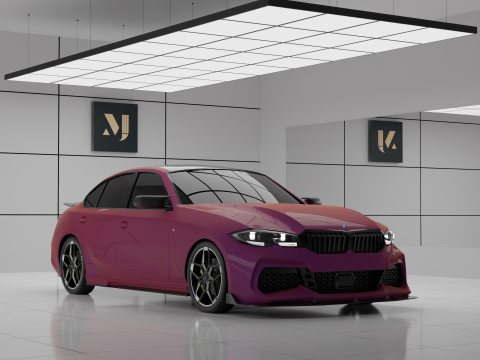CAR m340i Modelo 3D