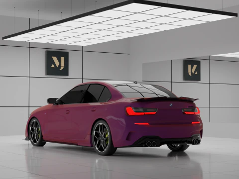 자동차 m340i 3D 모델