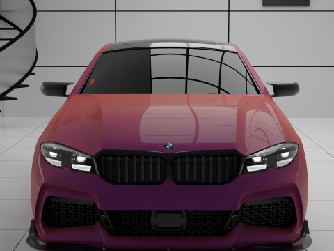 CAR m340i 3D Модель