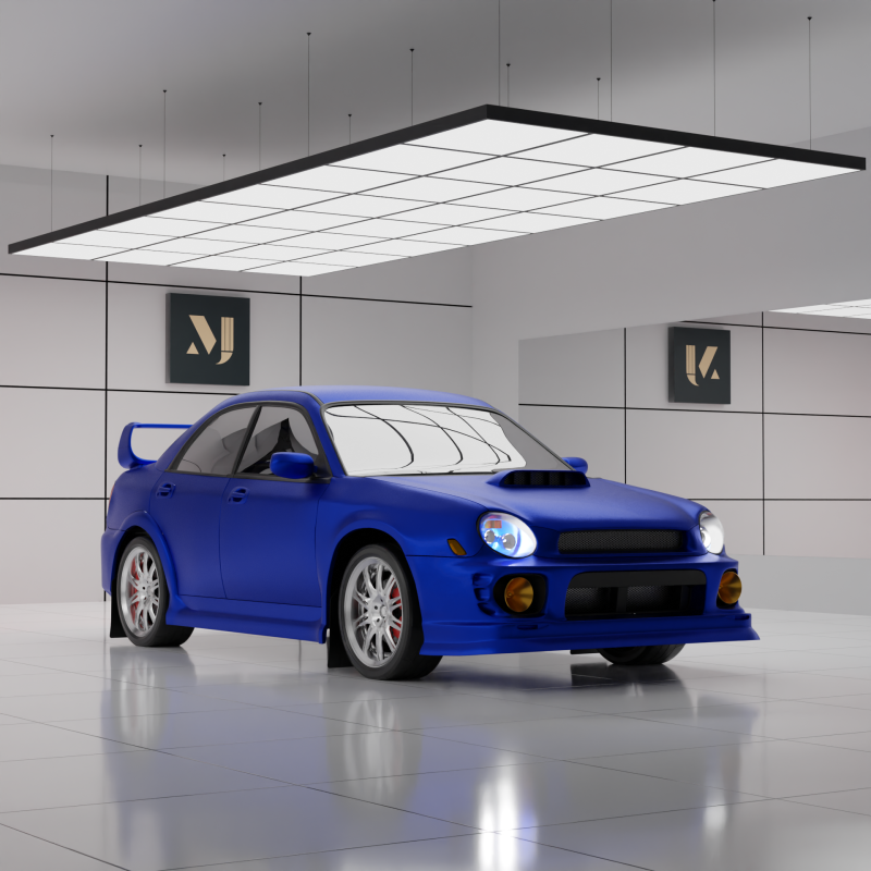 Cartoon car low poly 3D Model .c4d .max .obj .3ds .fbx .stl .blend 