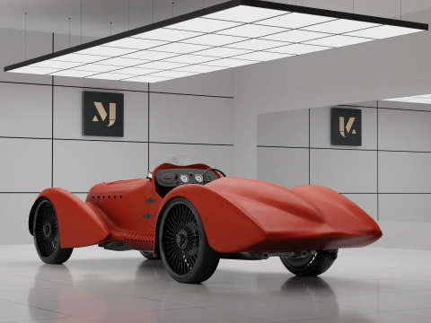 Alfa romeo 8c spider 3D Model