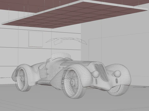 Alfa romeo 8c spider 3D Model