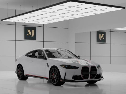 カーm4 CSL 2023 3Dモデル