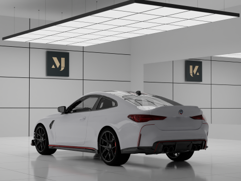 Car m4 CSL 2023 3D-Modell