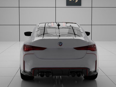 Car m4 CSL 2023 3D-Modell