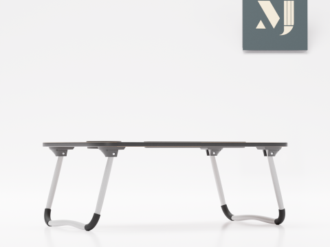 Work desk with board Modello 3D