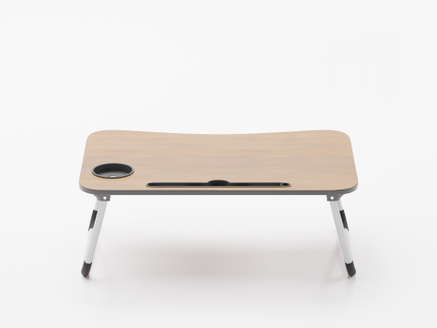 Work desk with board Modello 3D