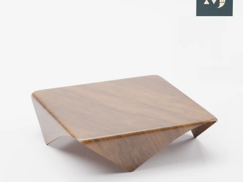 Wooden table 3D Model