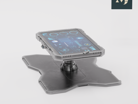 Mechanical cyber table Modelo 3D
