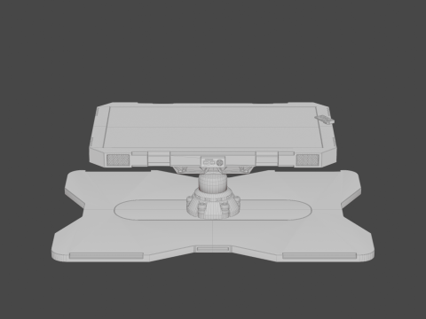 Mechanical cyber table Modelo 3D