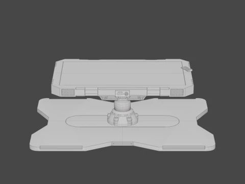 Mechanical cyber table 3D Model