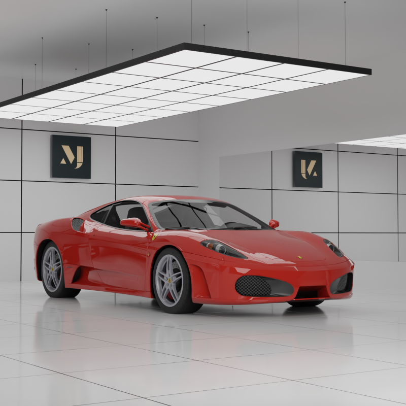 Ferrari F430 3D Модель .c4d .max .obj .3ds .fbx .stl .blend 