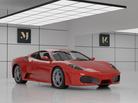 Ferrari F430 3Dモデル
