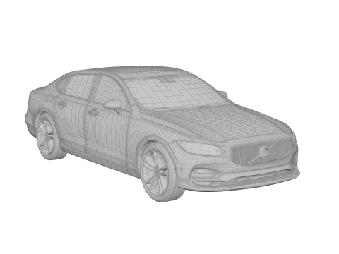 Volvo S90 3D Model