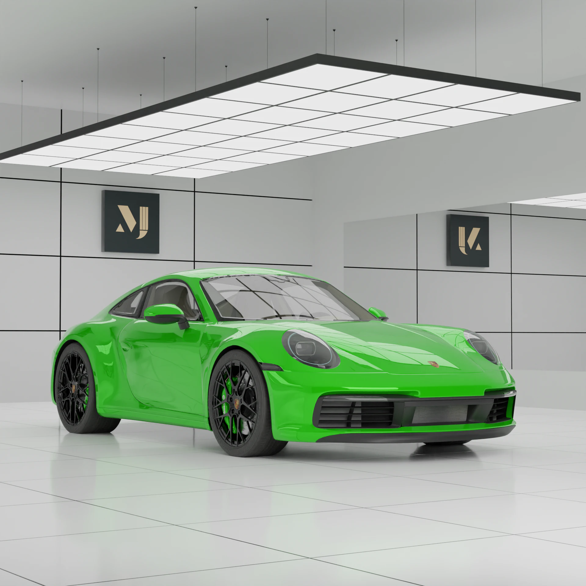 Car porsche 911 3D Model .c4d .max .obj .3ds .fbx .stl .blend 