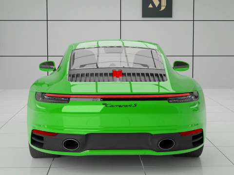 Car porsche 911 3D Model