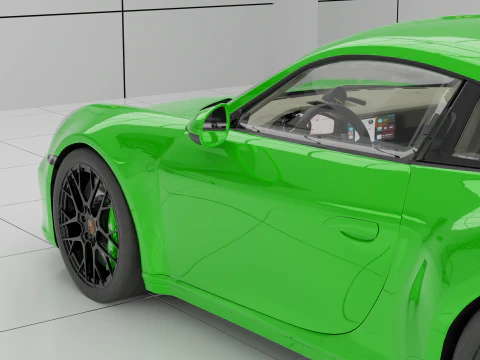 Car porsche 911 3D Model