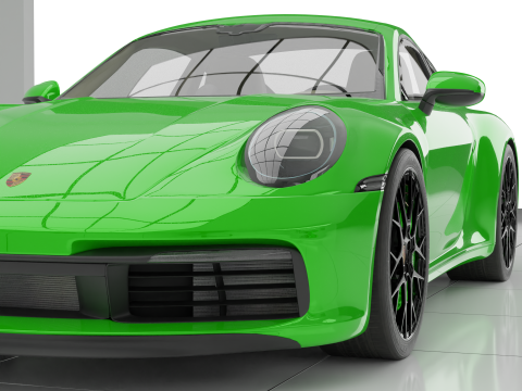 Car porsche 911 Modello 3D