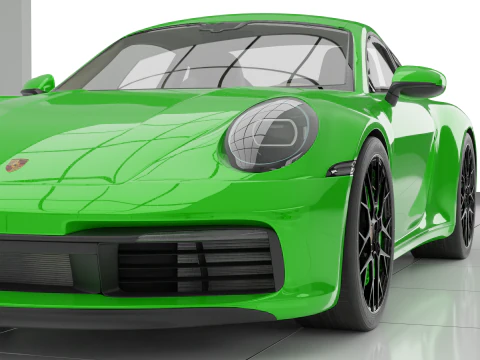 Car porsche 911 3D Model