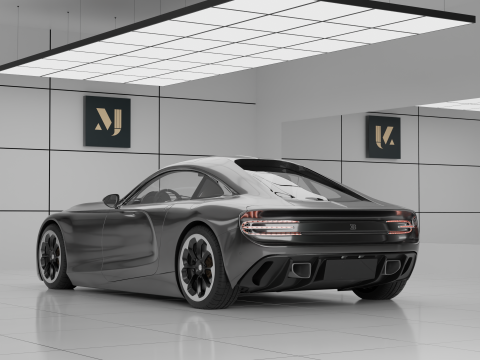 Car Bugatti 3Dモデル