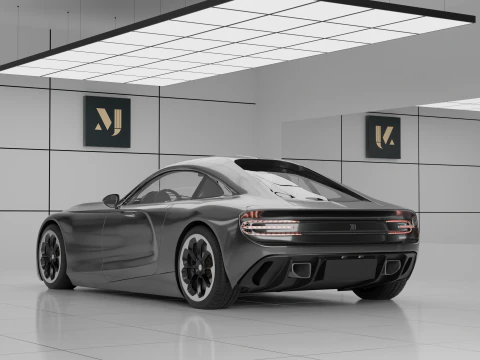 Car Bugatti 3D Model