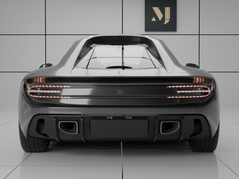 Car Bugatti 3Dモデル