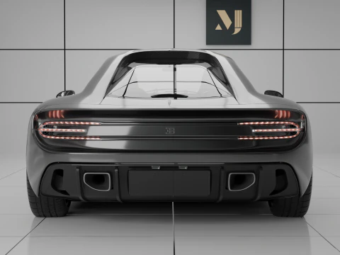 Car Bugatti 3D Model