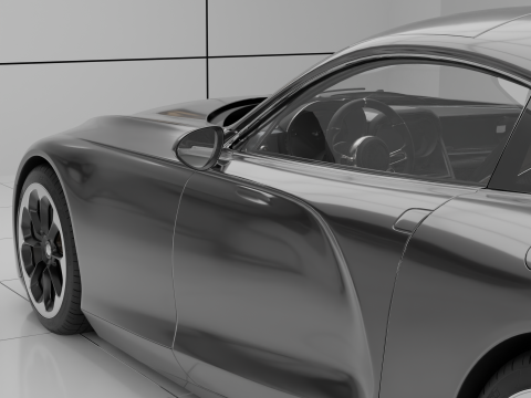 Car Bugatti 3Dモデル