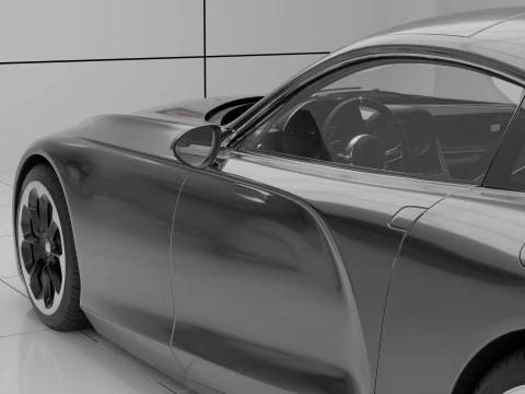 Car Bugatti 3D Model