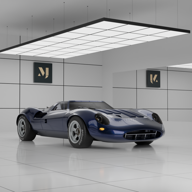 Car Jaguar-X13 Modelo 3D .c4d .max .obj .3ds .fbx .stl .blend 