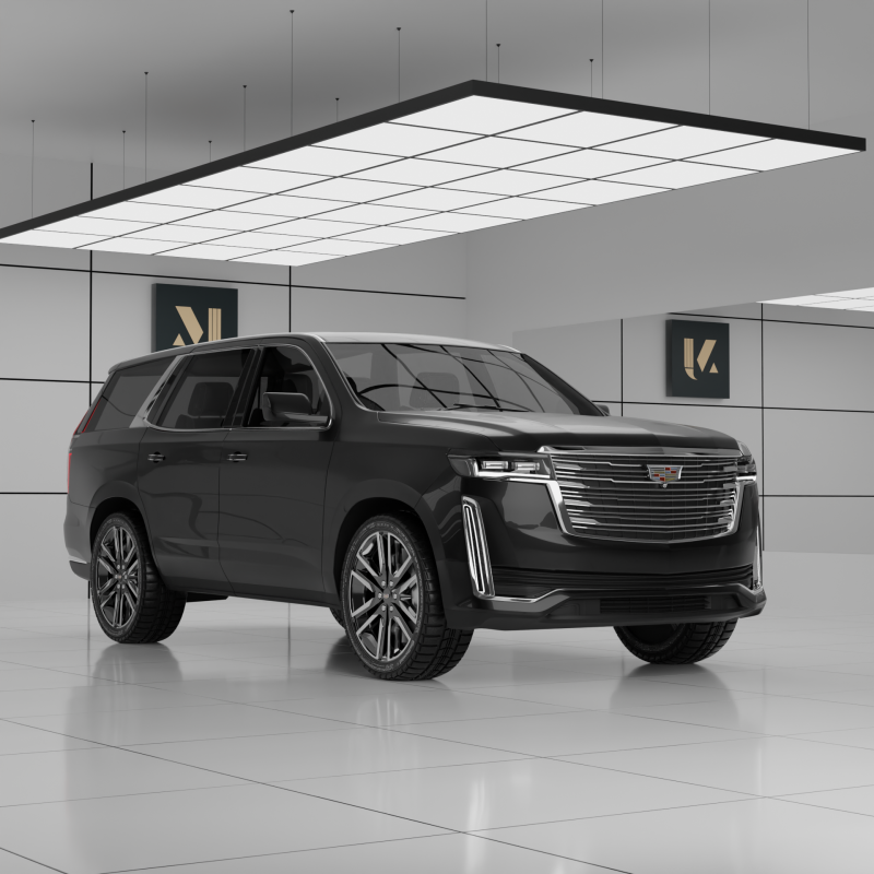 Cadillace Escalade 3D 모델 .c4d .max .obj .3ds .fbx .stl .blend 